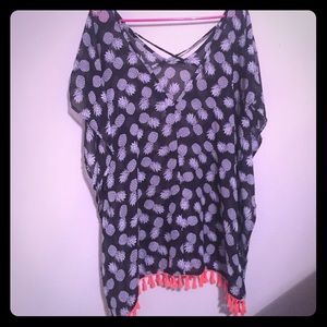 Pineapple Swim Suit Cover Up
